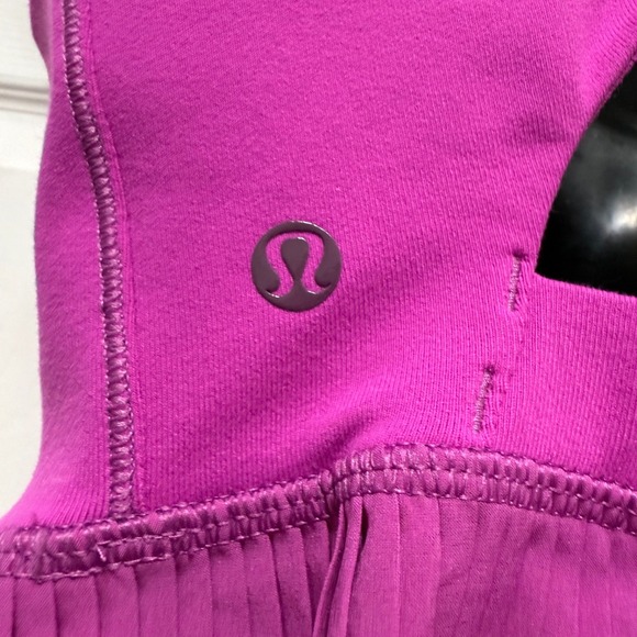 Lululemon City Tank Magenta Size 10 Athletic Activewear Tank Top - Picture 3 of 7